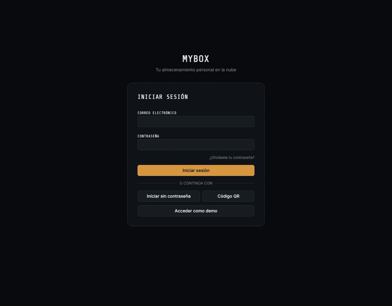 Captura de MyBox